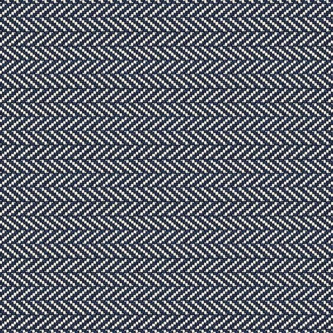 Herringbone Machine Washable Rug Swatch | Navy
