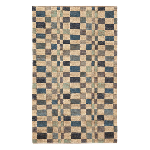 Kirby Handwoven Jute Rug | Blue