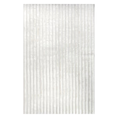 Kris Striped Plush Cloud Washable Rug | Off White