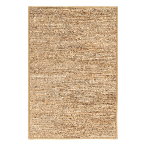 Willa Braided Woven Hemp Custom Rug | Natural