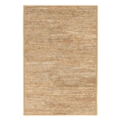 Willa Braided Woven Hemp Custom Rug | Natural