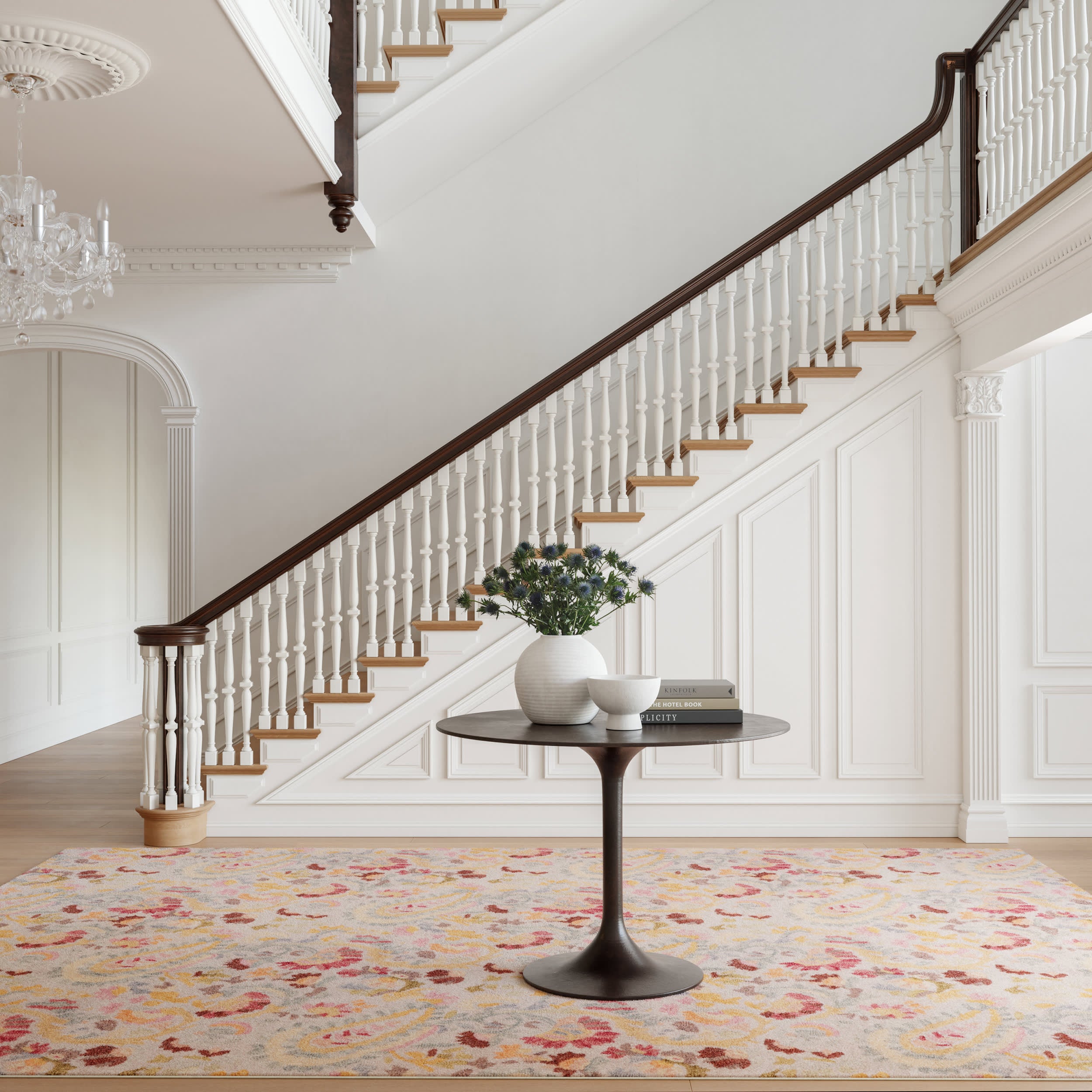 Ines Machine Washable Rug | Multi – Annie Selke