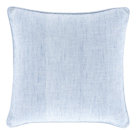 Greylock Indoor/Outdoor Decorative Pillow Cover | Soft French Blue