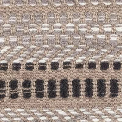 Sooner Than Later Handwoven Indoor/Outdoor Rug Swatch | Neutral