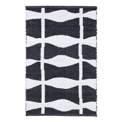Circuit Handwoven Indoor/Outdoor Rug | Black
