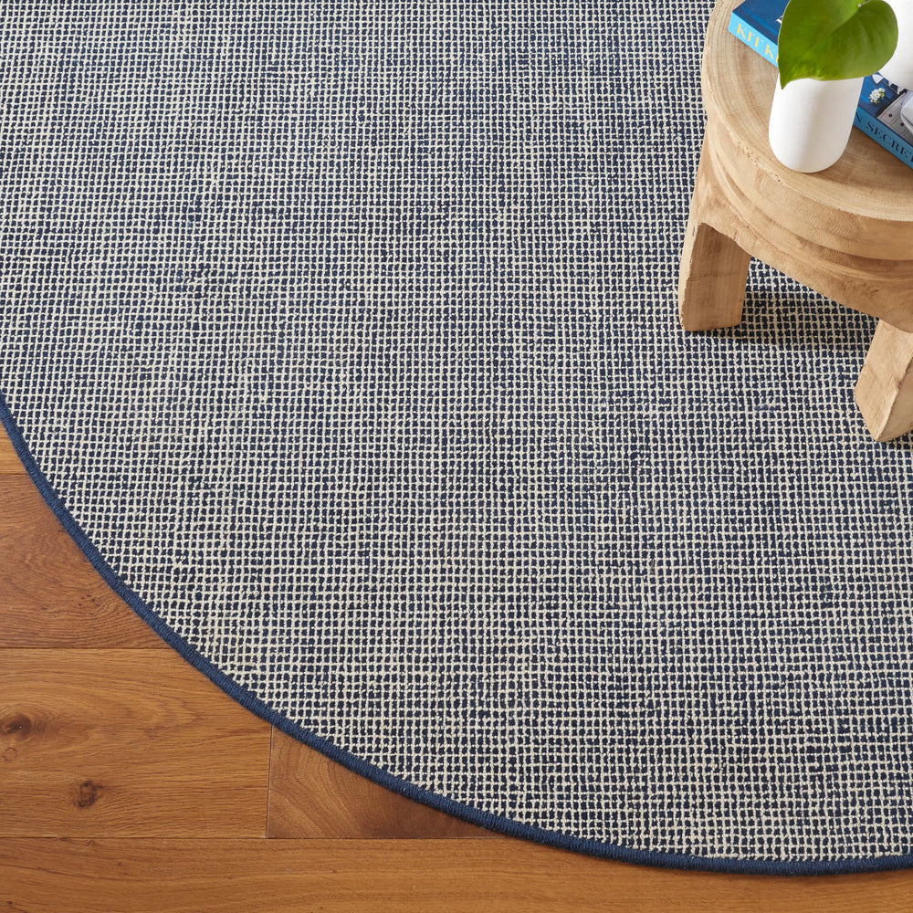 Matrix Hand Tufted Wool Custom Rug | Ink