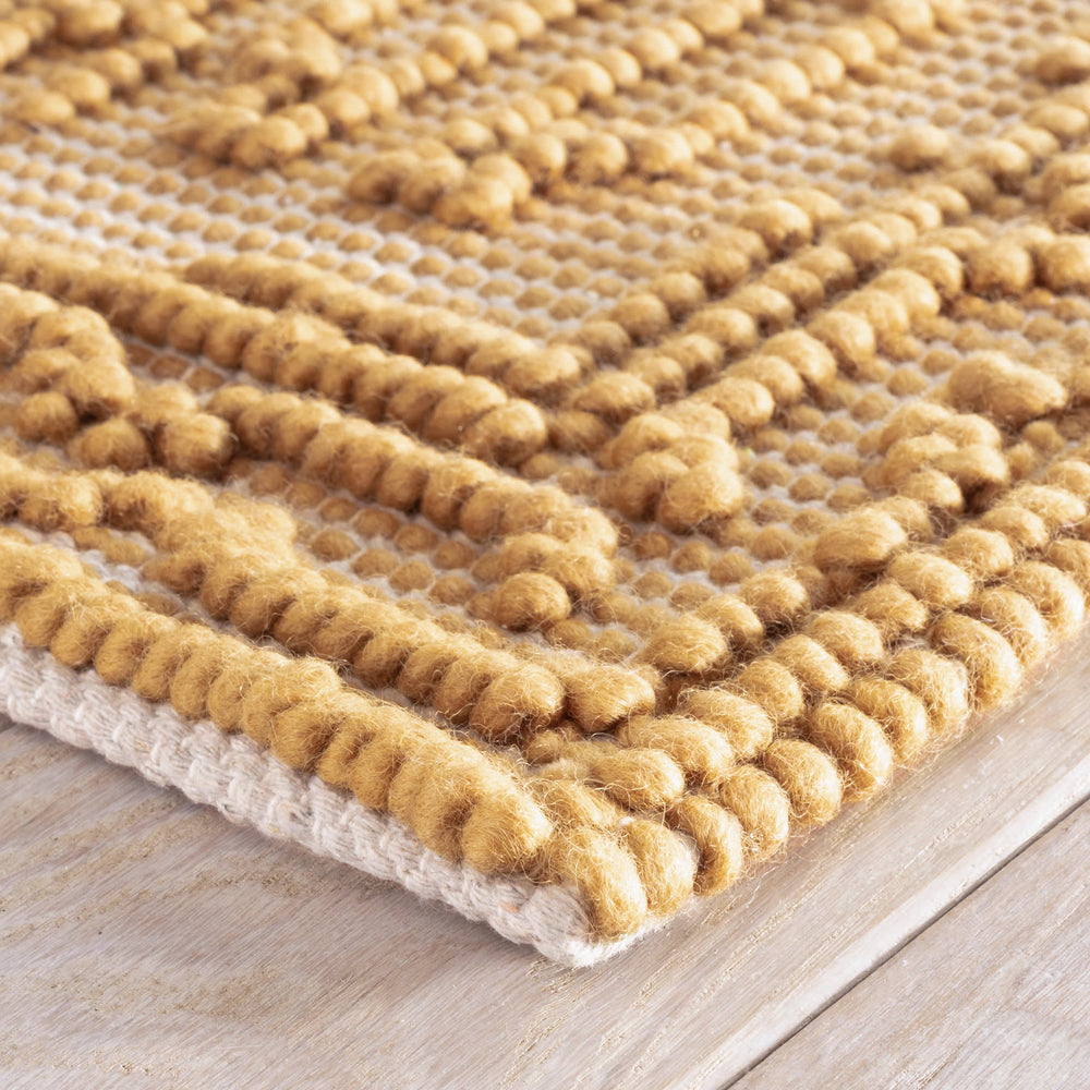 Campbell Handwoven Wool Rug | Sand