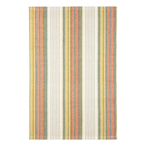 Sloane Stripe Handwoven Cotton Rug | Sprout