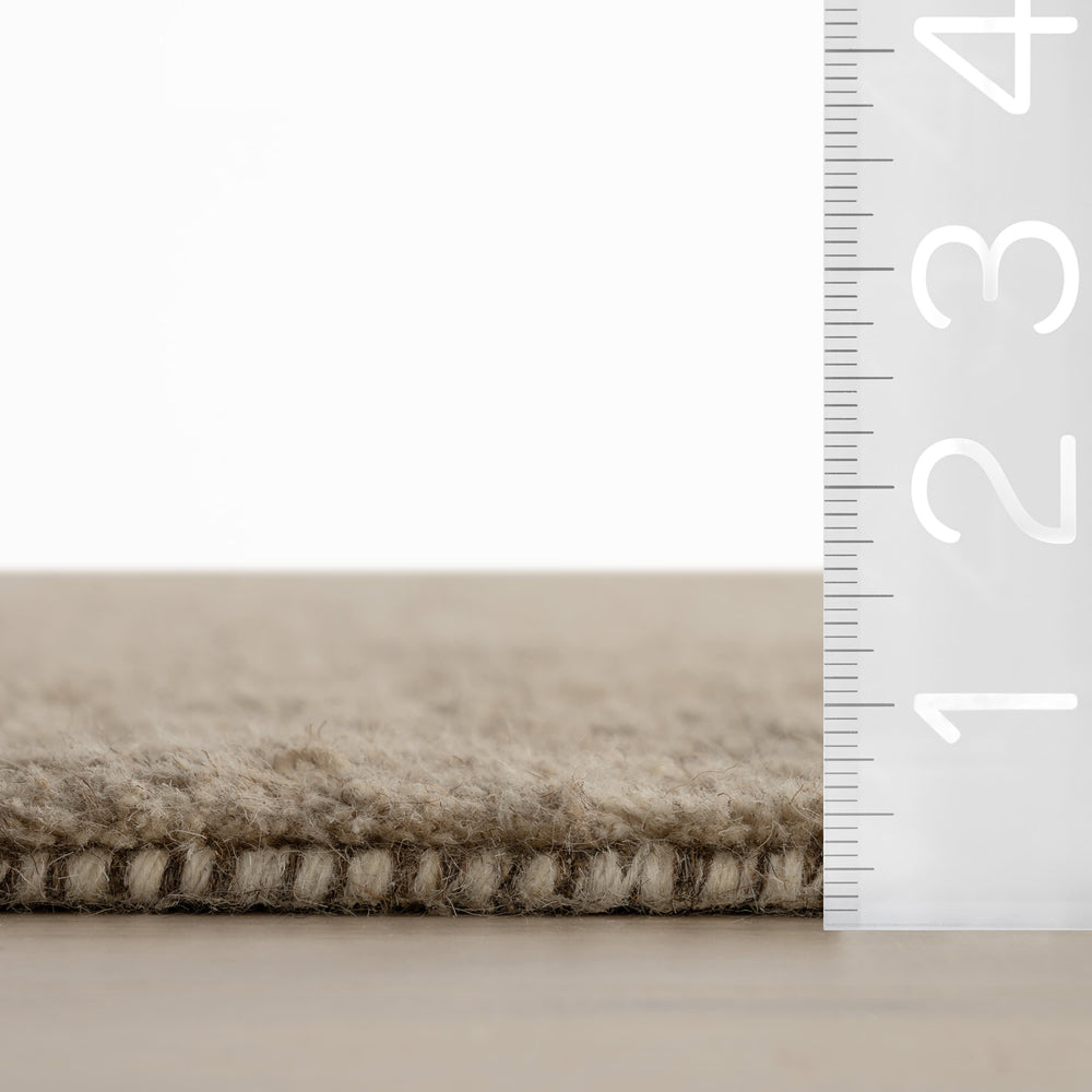 Grey Modern Solid Rug | Grey