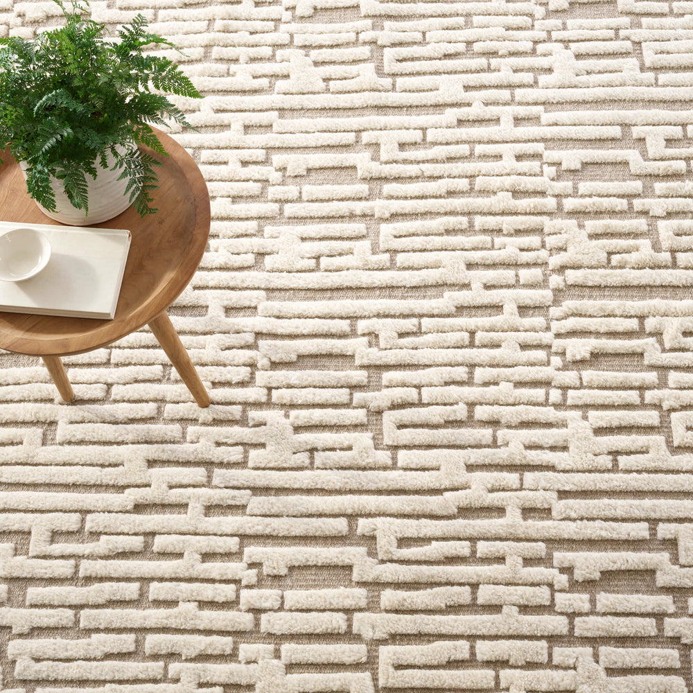Gates Hand Knotted Wool Rug | Natural