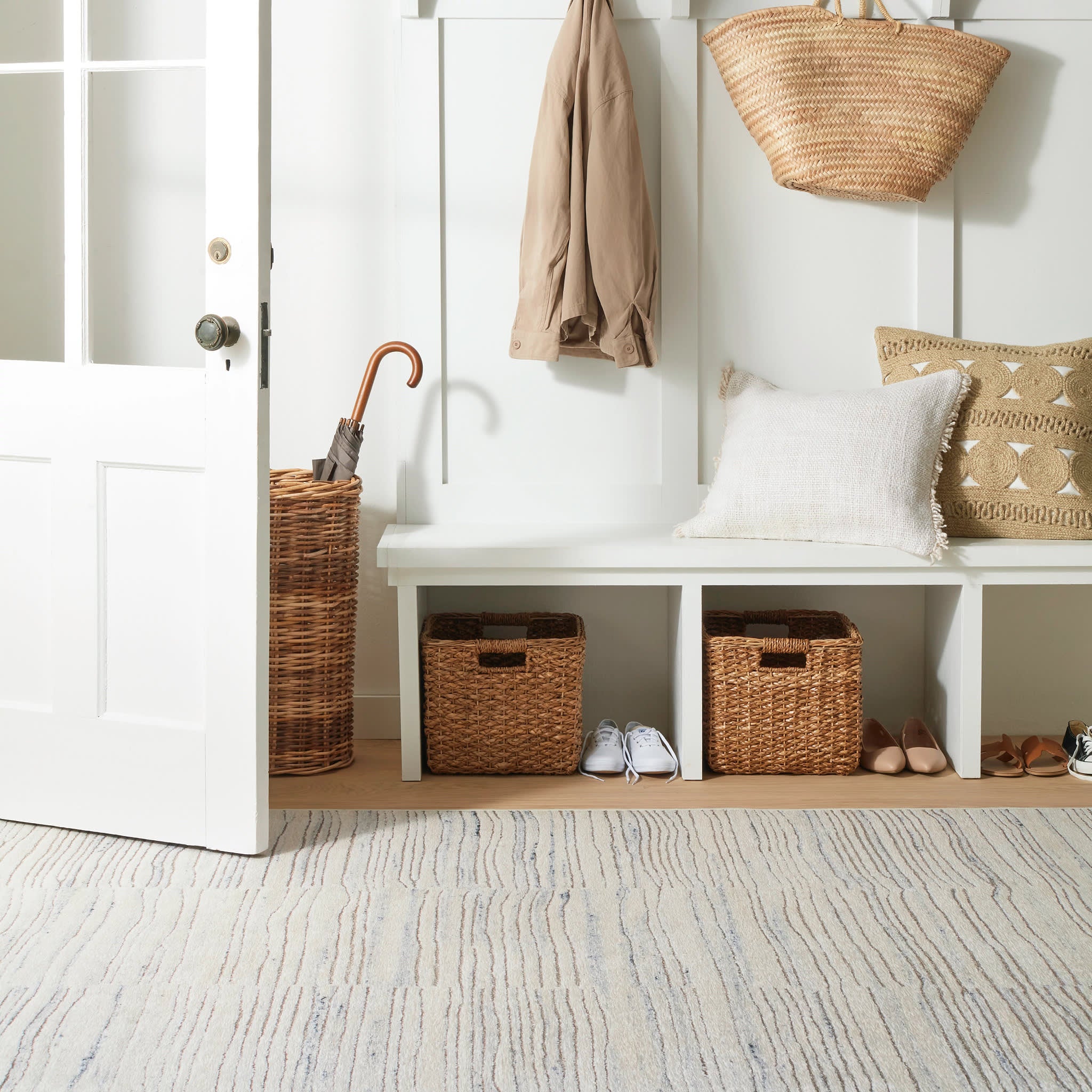 Avery Machine Washable Rug | Oatmeal – Annie Selke
