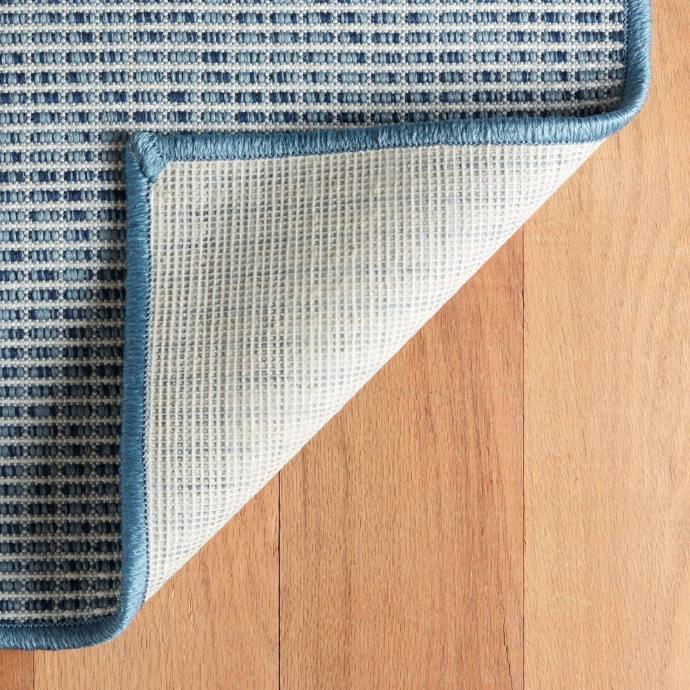 Heritage Woven Indoor/Outdoor Custom Rug | Denim