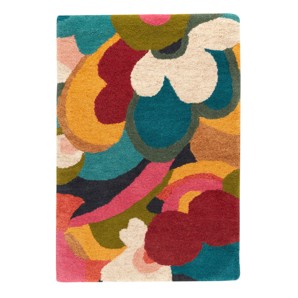 Field of Dreams Hand Tufted Wool Rug | Multi