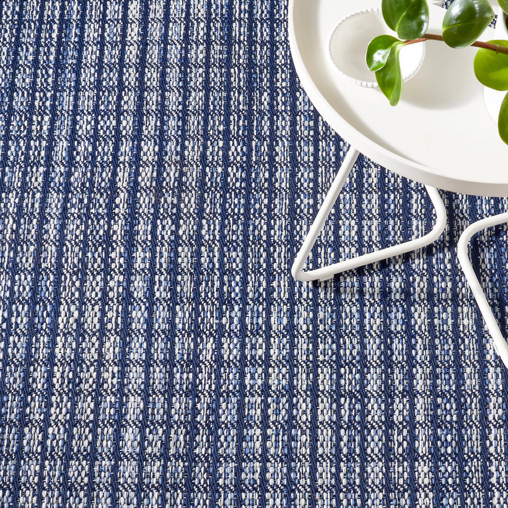 Coco Handwoven Indoor/Outdoor Rug | Blue