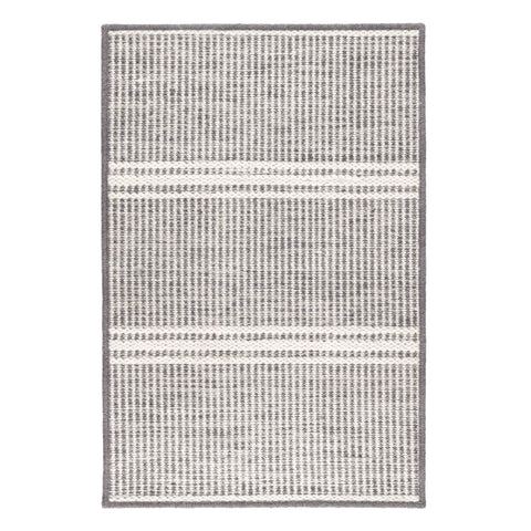 Malta Handwoven Wool Custom Rug | Grey
