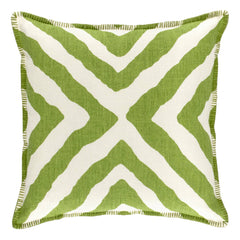 Impy Linen Decorative Pillow Cover | Kelp