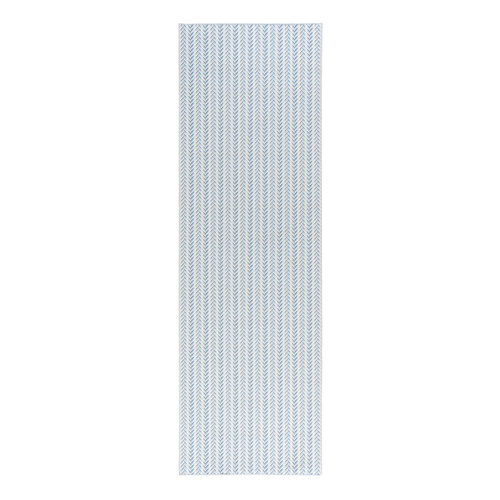 Lowell Machine Washable Rug | Blue