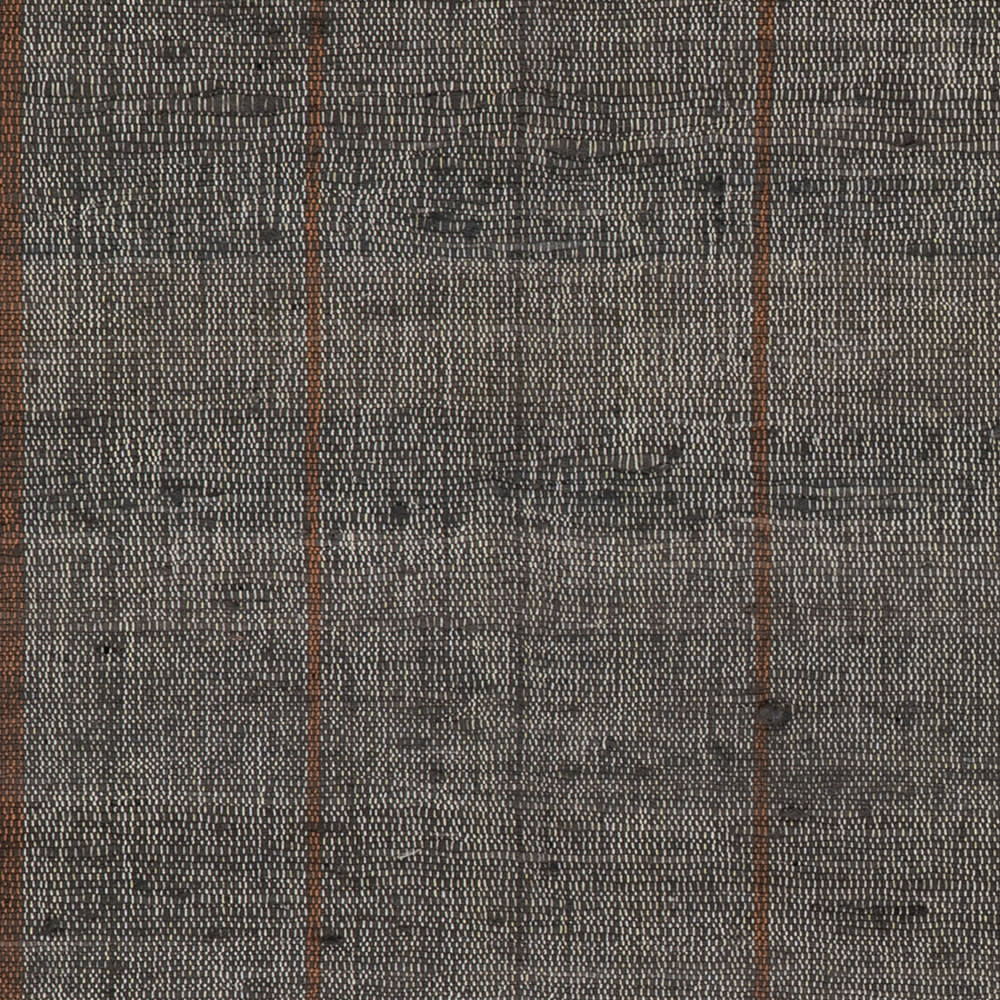 Nare Striped Handmade Cotton Rug Swatch | Grey