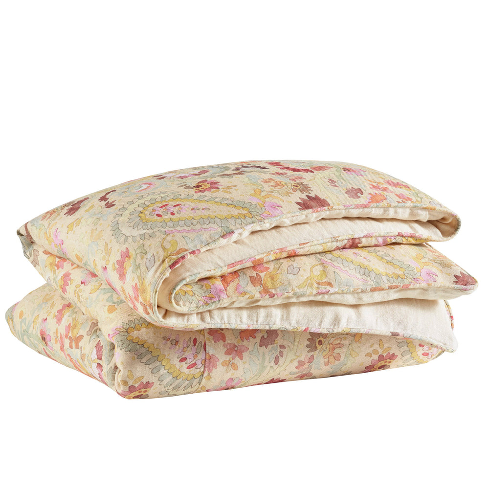 Ines Linen Duvet Cover | Multi