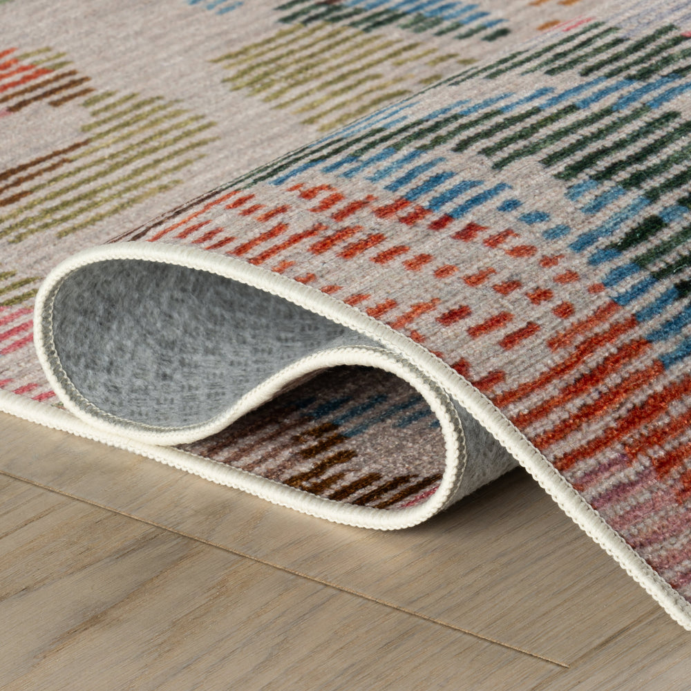 Bloom Machine Washable Rug | Multi