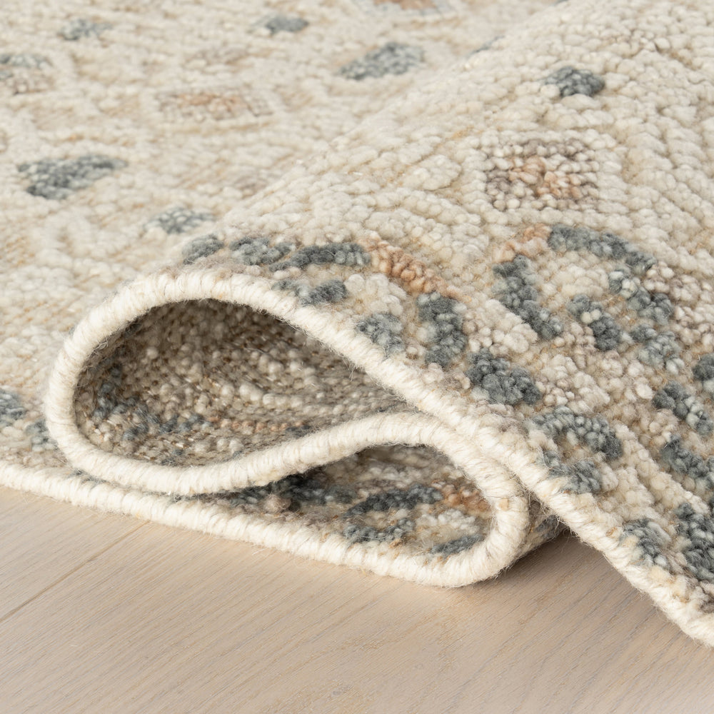 Emory Hand Knotted Wool Rug | Ivory