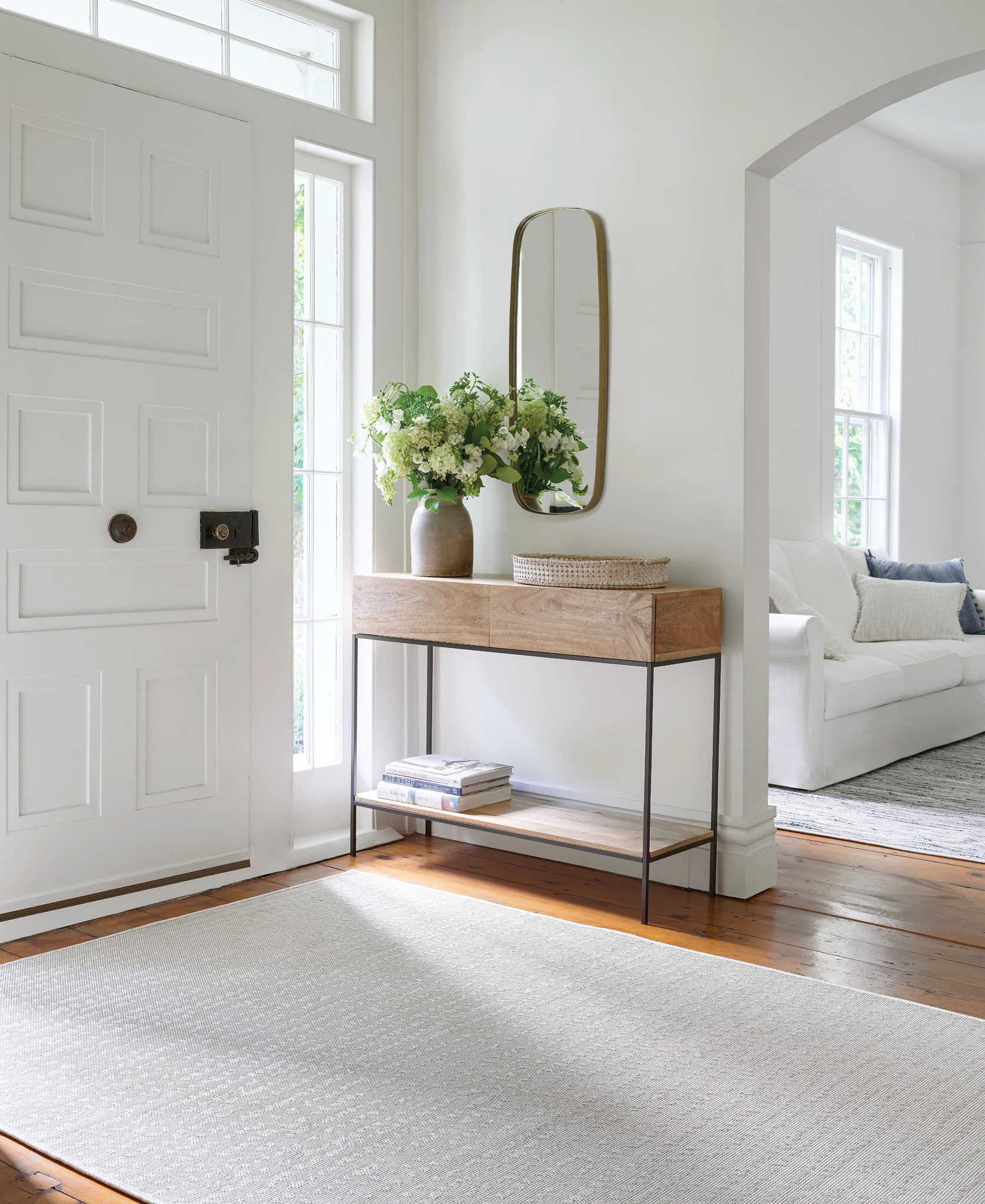 Plaster Rug Heath Woven Indoor/Outdoor Custom Rug | Plaster – Annie Selke
