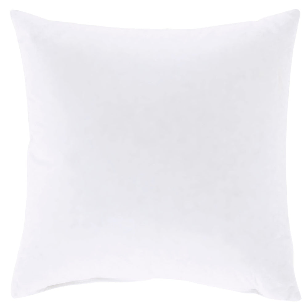 Down Alternative Indoor/Outdoor Decorative Pillow Insert | White