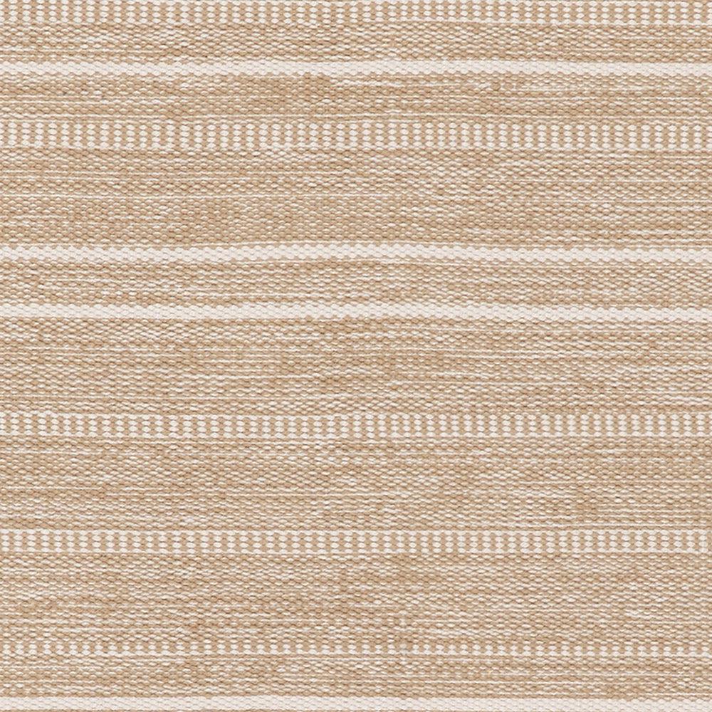 Skipper Stripe Handwoven Indoor/Outdoor Rug Swatch | Khaki