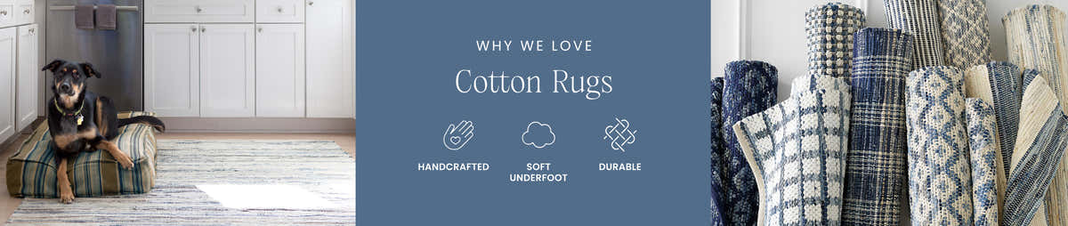 Cotton Area Rugs - Annie Selke