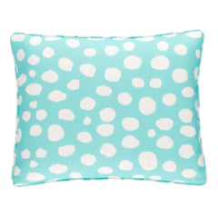 Spot On Indoor/Outdoor Decorative Pillow Cover | Turquoise
