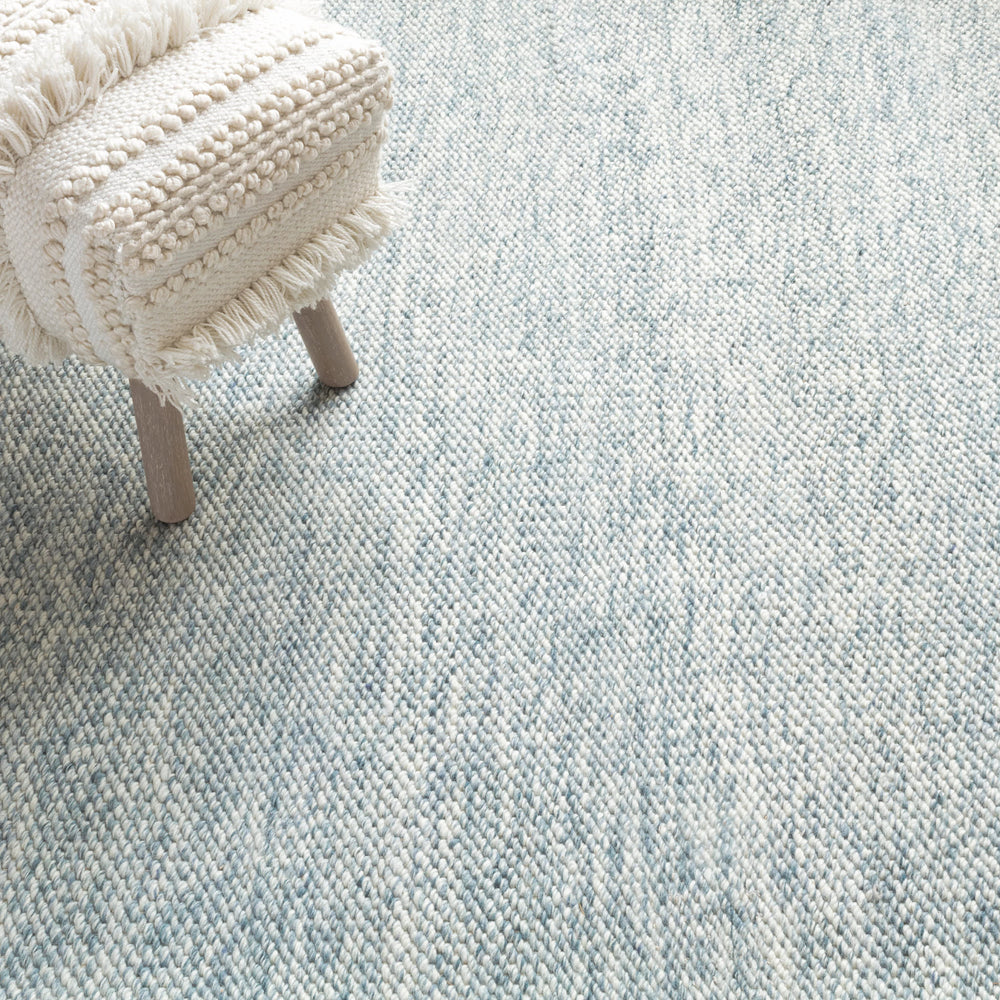 Loggia Handwoven Wool Rug | Sky