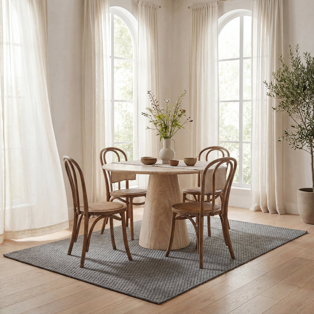 Bridges Rope Rug | Grey