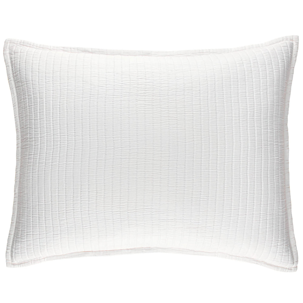 Boyfriend Matelasse Sham | White