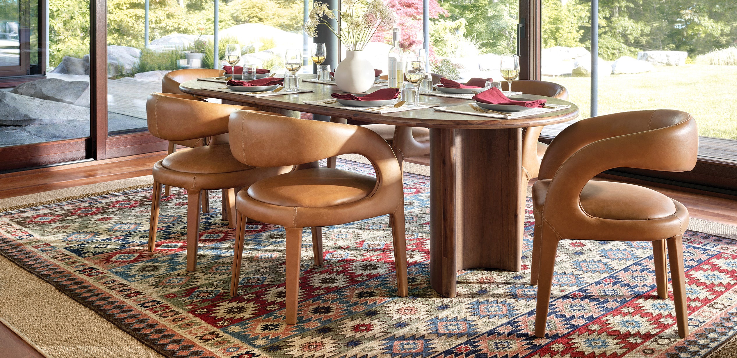Balsam Kilim Handwoven Wool Rug | Multi – Annie Selke
