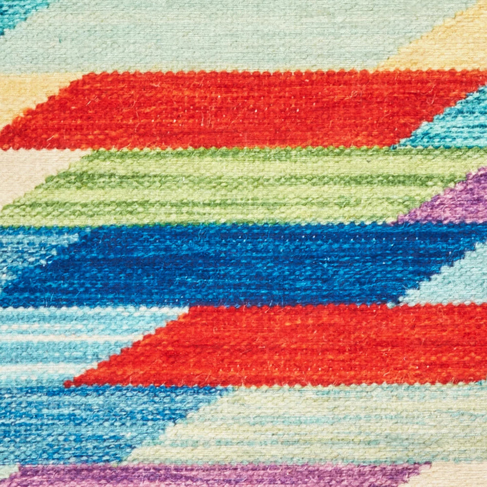 Hotline Machine Washable Rug Swatch | Multi