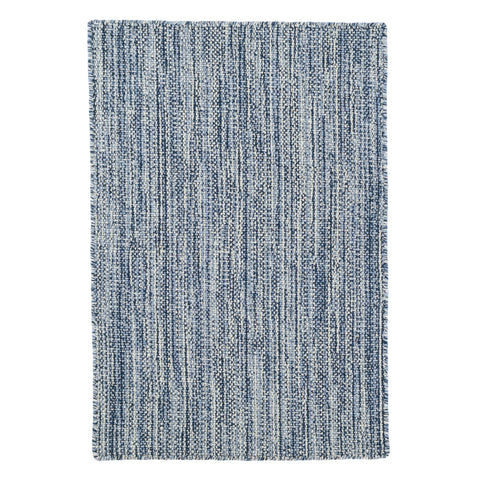 Bella Handwoven Wool Rug | Navy