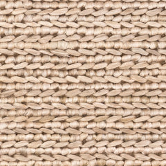 Jute Handwoven Rug Swatch | Bleached Oak