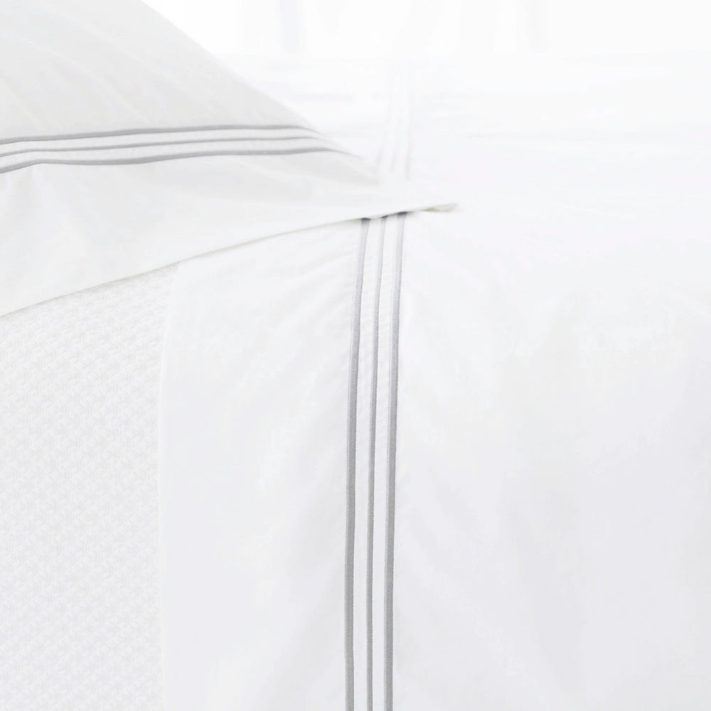 Trio Pearl Grey Core Sheet Set Bundle | None