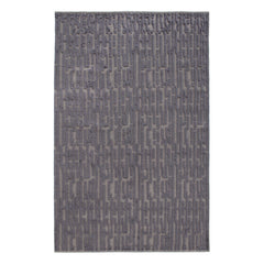 Gates Hand Knotted Wool Rug | Metal