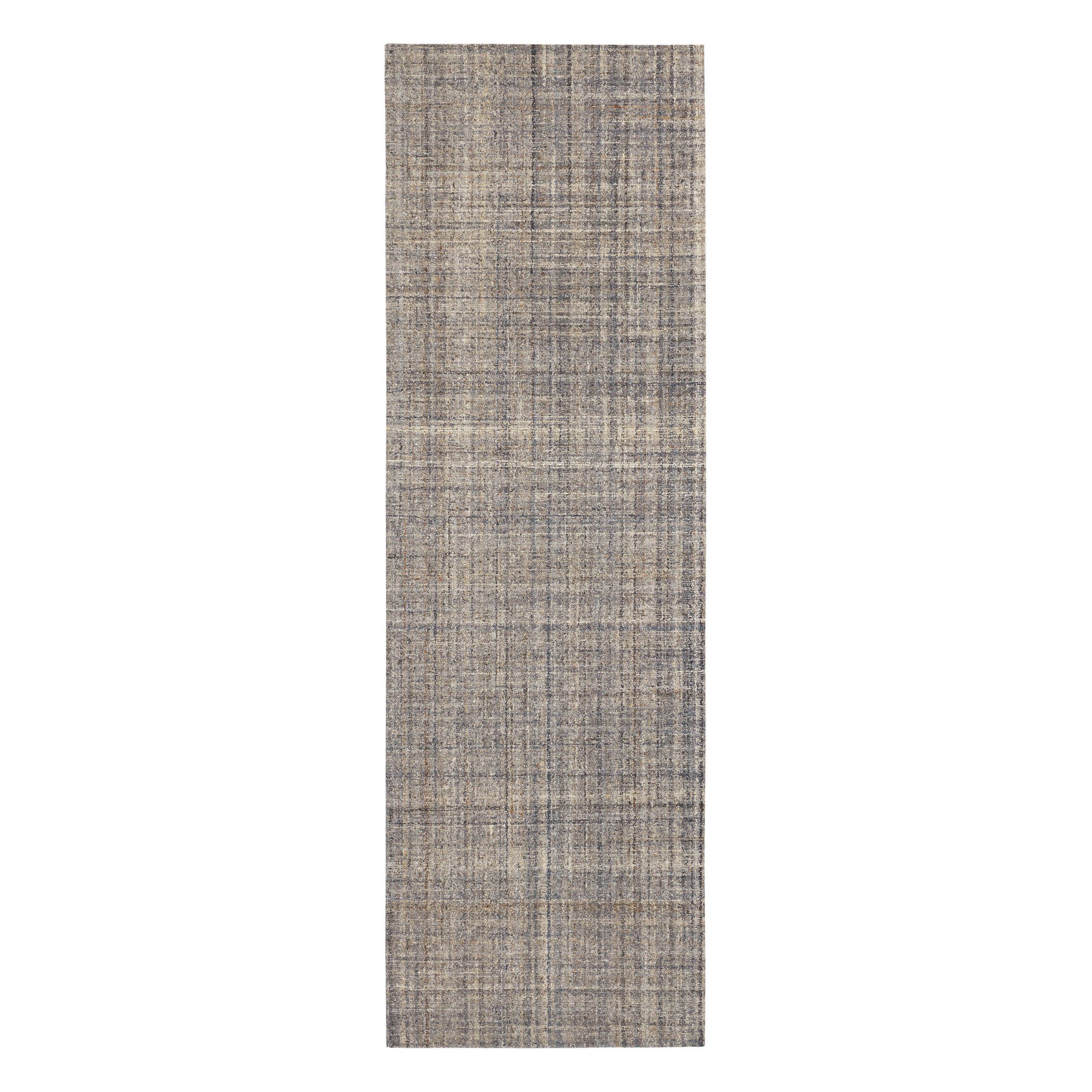 Harris Blue/Brown Hand Micro Hooked Wool Rug Annie Selke