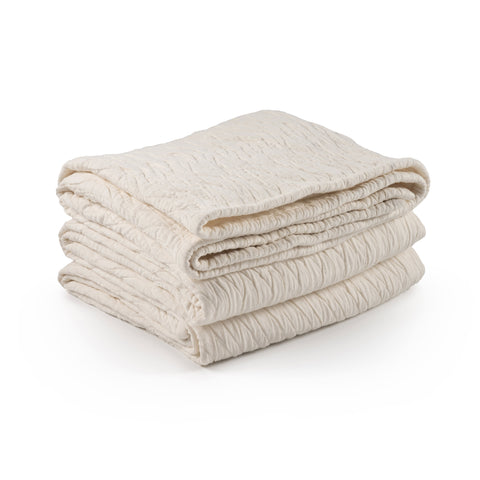 Shores Gauze Quilt | Dove White