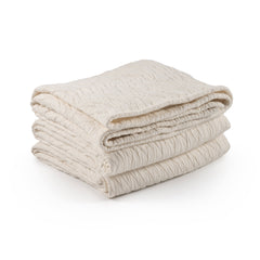 Shores Gauze Quilt | Dove White