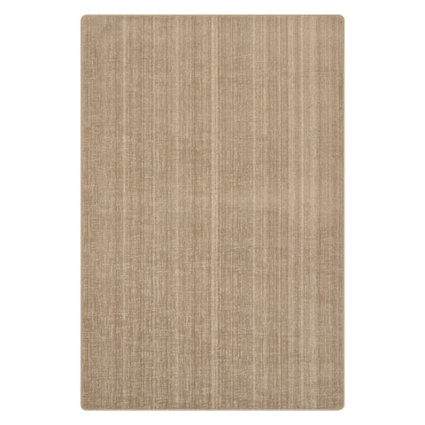Mockingbird Textured Custom Rug | Light Brown