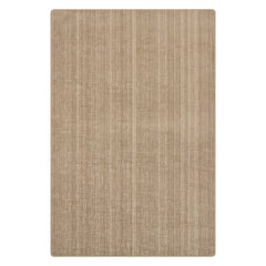Mockingbird Textured Custom Rug | Light Brown