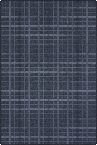 Mallard Plaid Ridged Custom Sample Swatch | Dark Blue