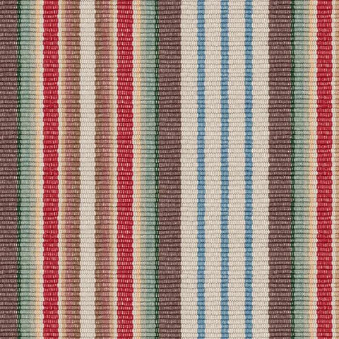 Ranch Stripe Machine Washable Rug Swatch | Multi