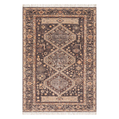 Mire Vintage Handmade Cotton Rug | Eggplant