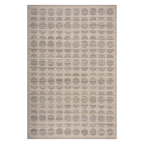 Nouran Modern Geometric Washable Rug | Brown