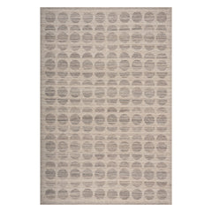 Nouran Modern Geometric Washable Rug | Brown