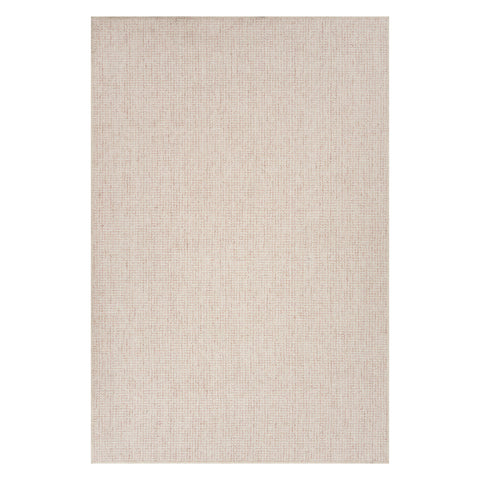 Yadira Geometric Woven Wool Custom Rug | Pink